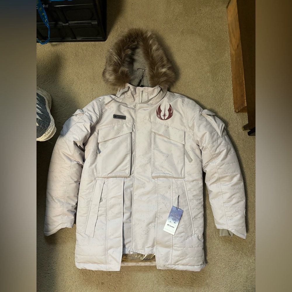 Columbia Mens Star Wars Clone Wars Collection Republic Parka